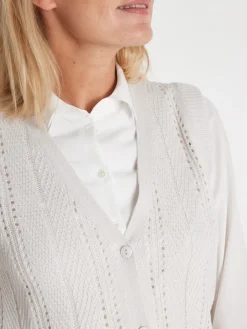 Femme Daxon Gilet sans manches point ajouré