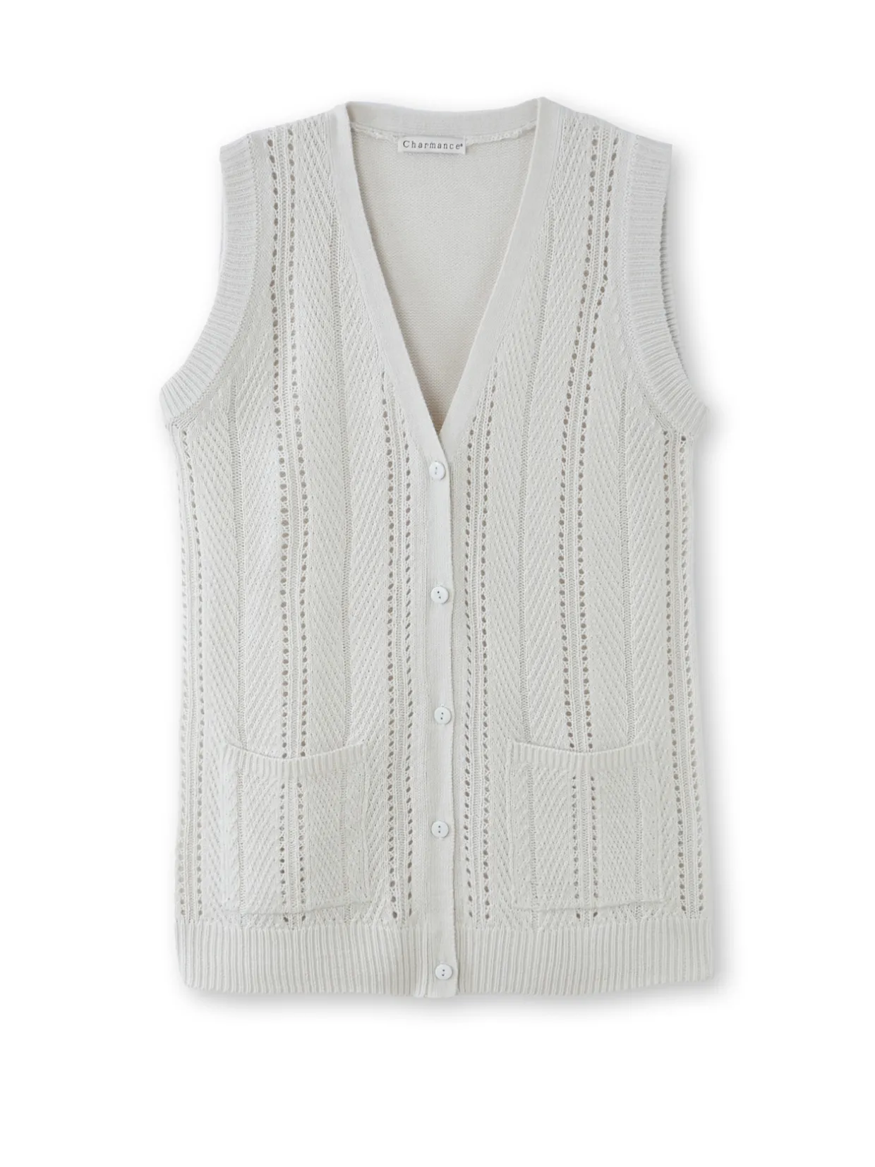 Femme Daxon Gilet sans manches point ajouré