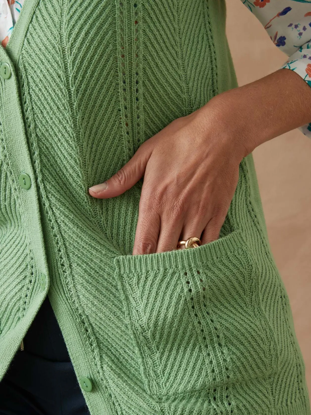 Femme Daxon Gilet sans manches point ajouré