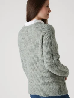 Femme Daxon GIlet torsadé