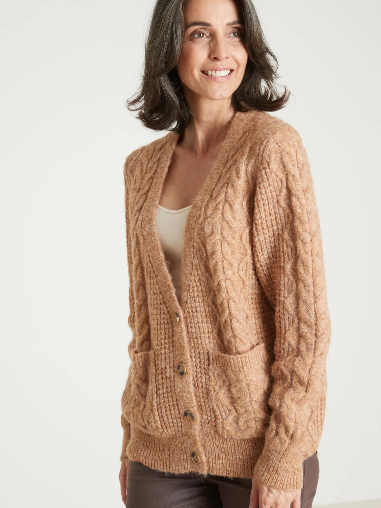 Femme Daxon GIlet torsadé