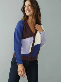 Femme Daxon GIlet V colorblock