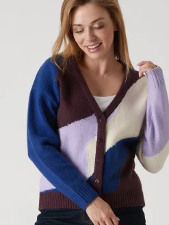 Femme Daxon GIlet V colorblock