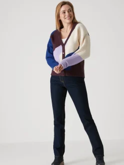 Femme Daxon GIlet V colorblock