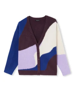 Femme Daxon GIlet V colorblock