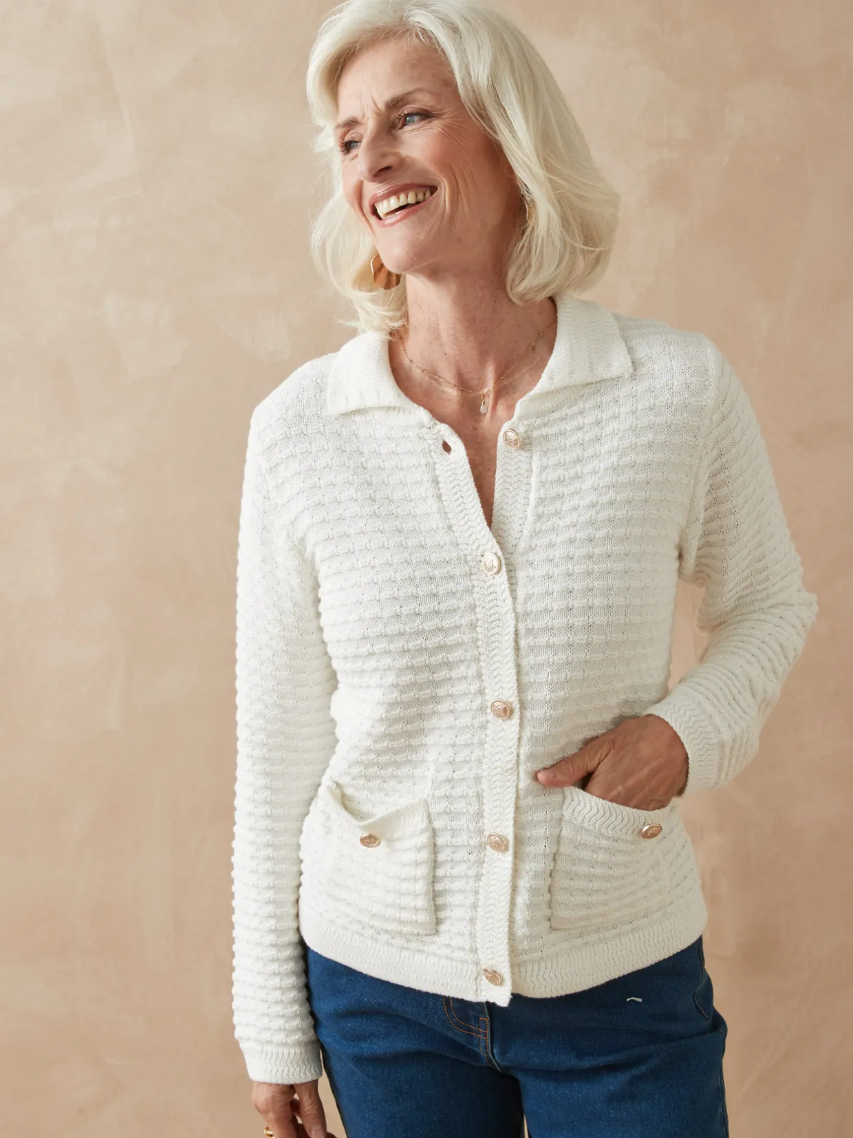 Femme Daxon Gilet veste col polo