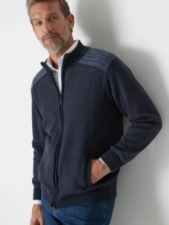 Homme Daxon Gilet zippé avec laine