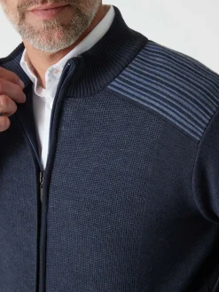 Homme Daxon Gilet zippé avec laine