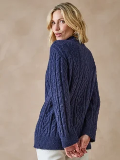 Femme Daxon Gilet zippé col montant avec laine