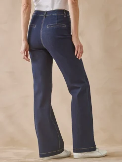 Femme Daxon Jean élastiqué bas évasé stature +1.60m