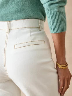 Femme Daxon Jean élastiqué bas évasé stature +1.60m