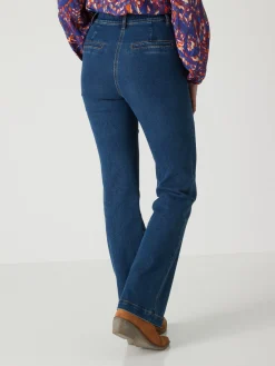 Femme Daxon Jean élastiqué bas évasé stature -1.60 m