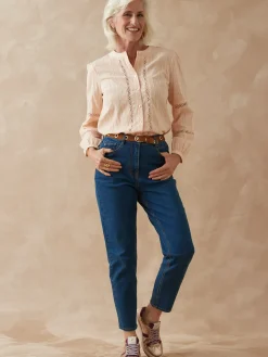 Femme Daxon Jean 7/8ème coupe Mom
