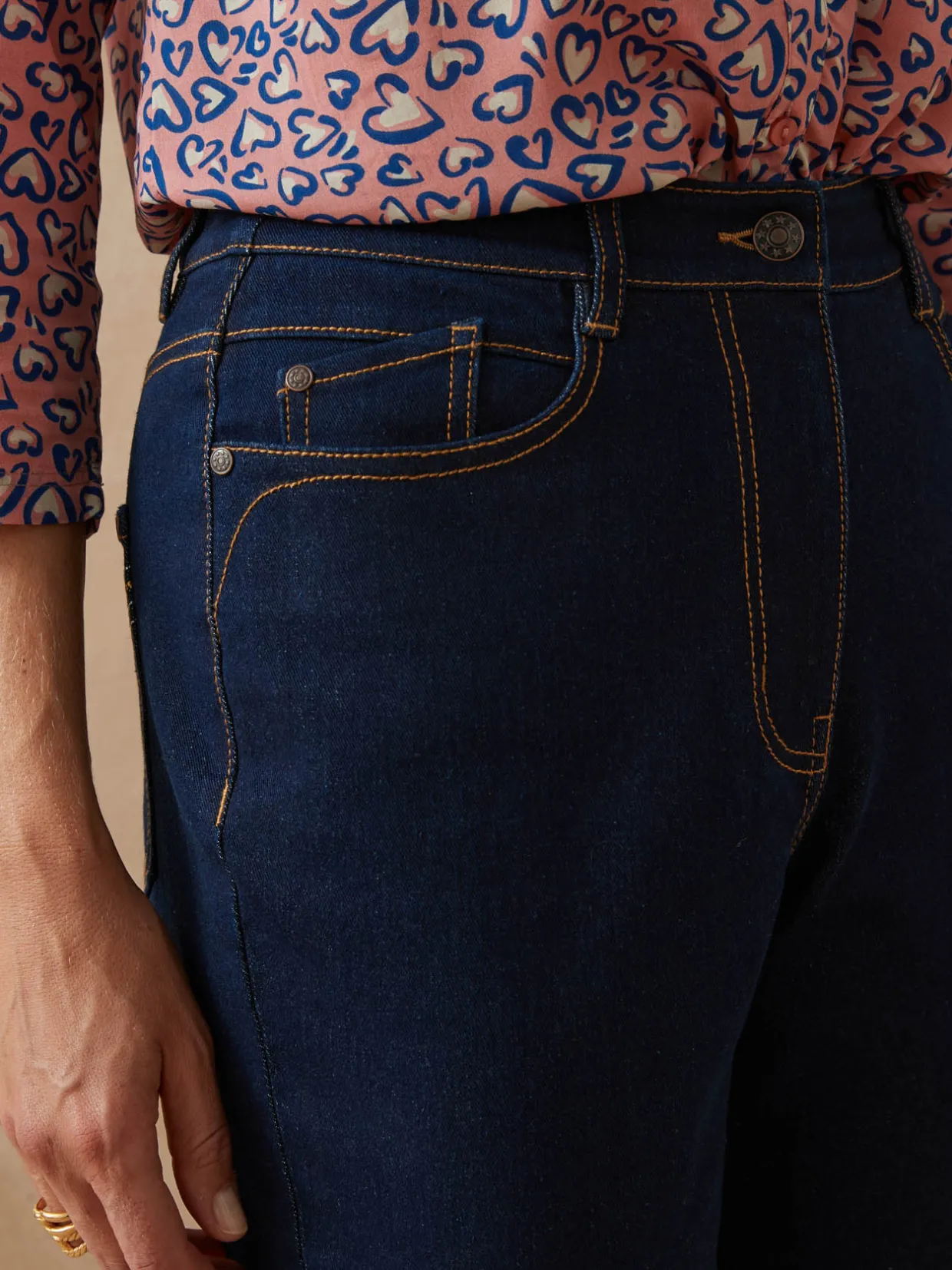 Femme Daxon Jean 7/8ème coupe Mom