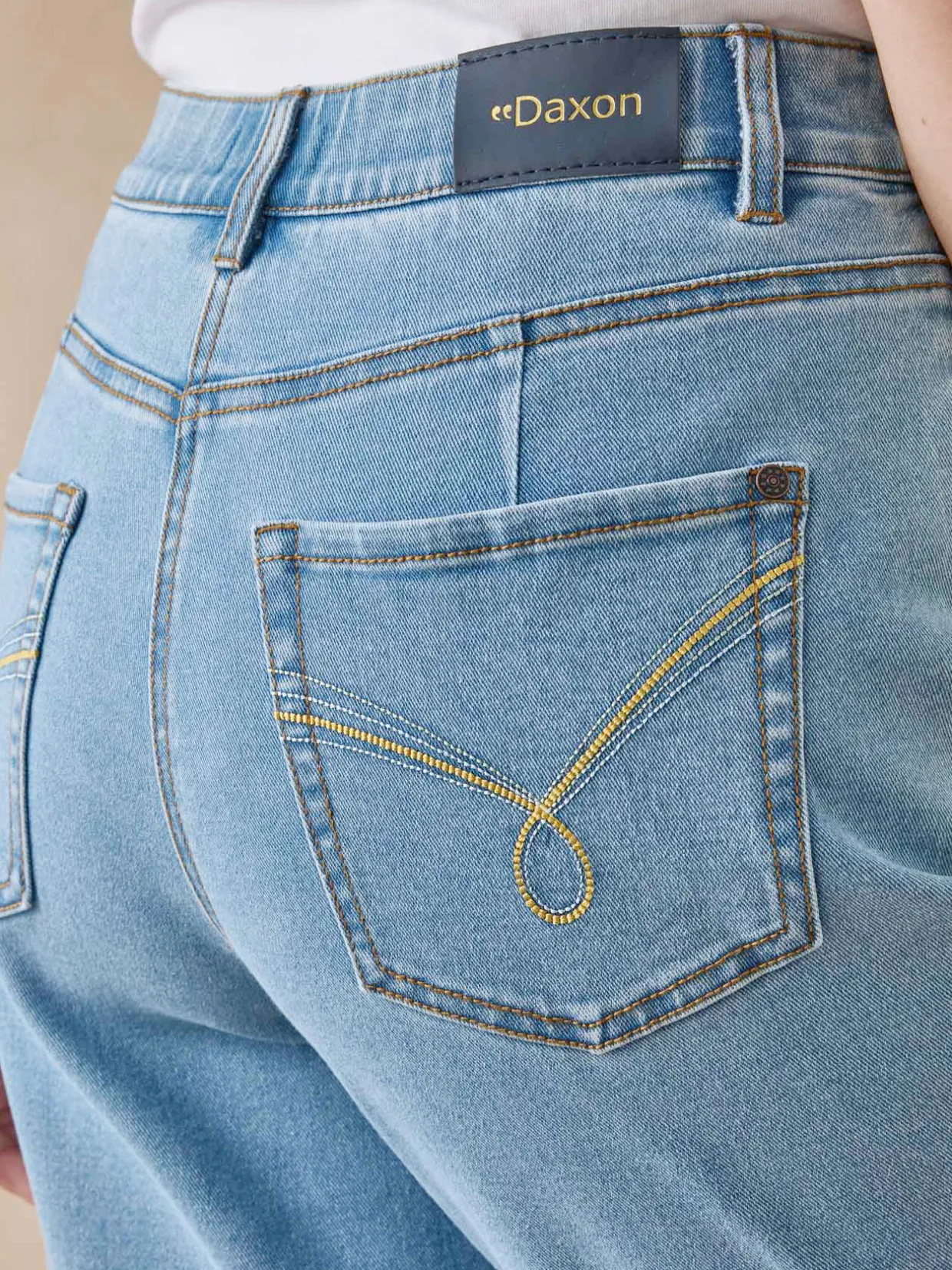 Femme Daxon Jean 7/8ème coupe Mom