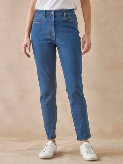 Femme Daxon Jean 7/8ème taille haute