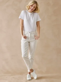 Femme Daxon Jean 7/8ème taille haute