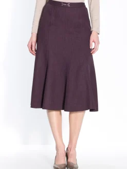 Femme Daxon Jupe à panneaux hanches larges