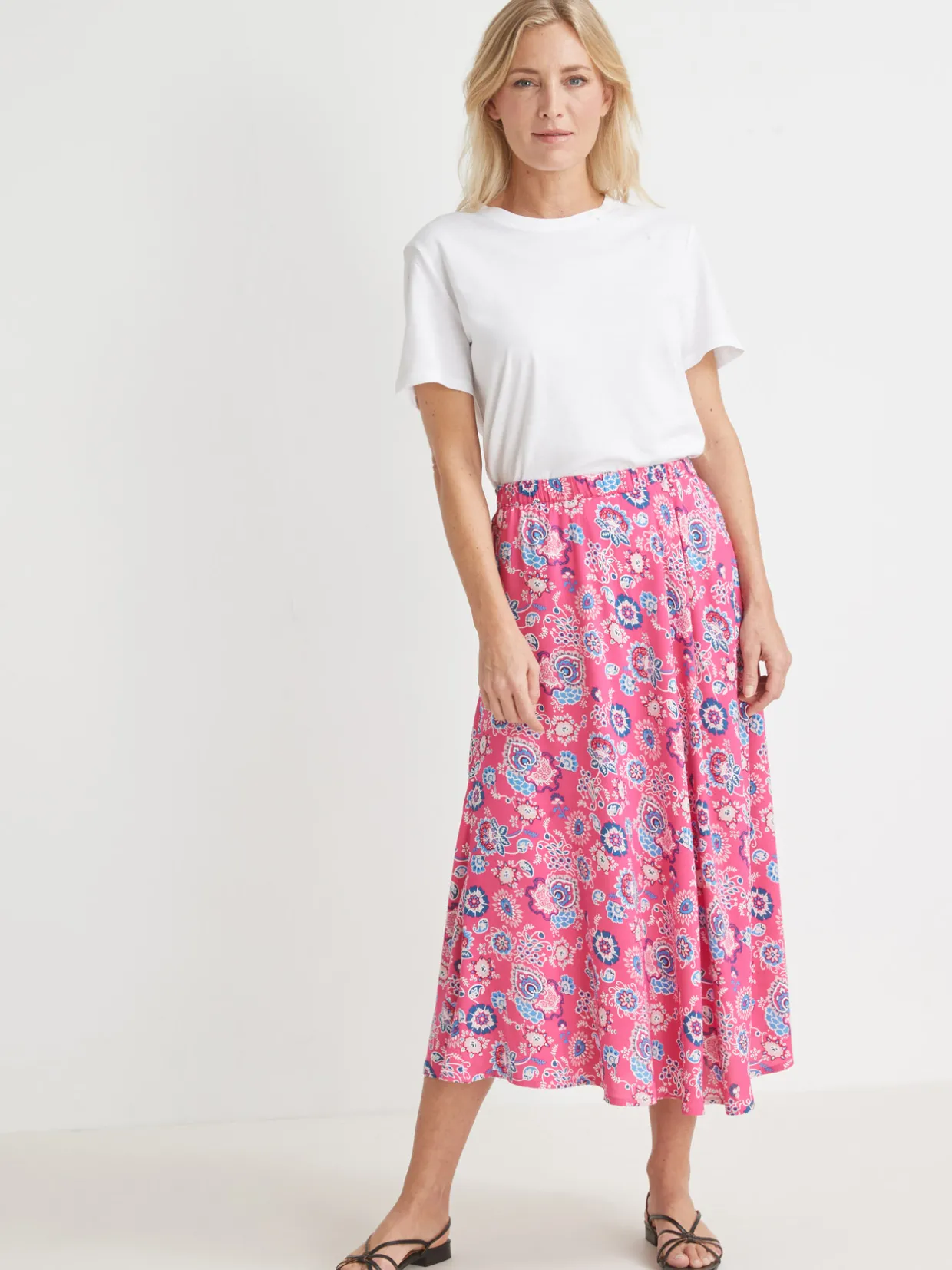 Femme Daxon Jupe ample et fluide