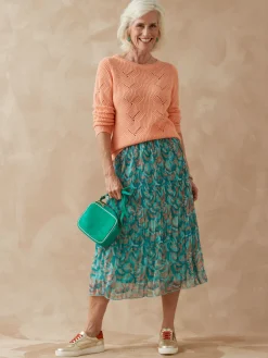 Femme Daxon Jupe au plissé permanent