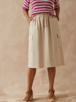 Femme Daxon Jupe cargo élastiquée