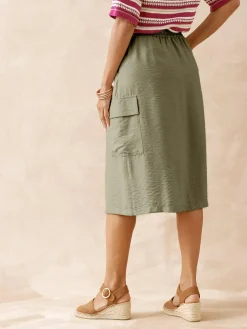 Femme Daxon Jupe cargo élastiquée