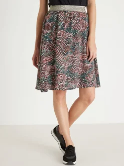 Femme Daxon Jupe courte entièrement élastiquée