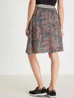 Femme Daxon Jupe courte entièrement élastiquée