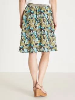 Femme Daxon Jupe courte entièrement élastiquée