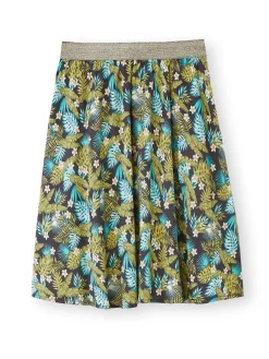 Femme Daxon Jupe courte entièrement élastiquée