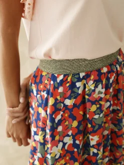 Femme Daxon Jupe courte entièrement élastiquée