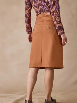 Femme Daxon Jupe droite 5 poches