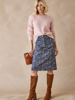 Femme Daxon Jupe droite 5 poches