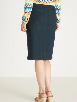 Femme Daxon Jupe droite 5 poches extensible