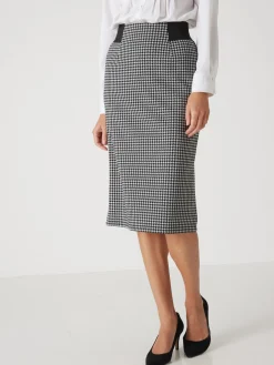 Femme Daxon Jupe droite élastiquée