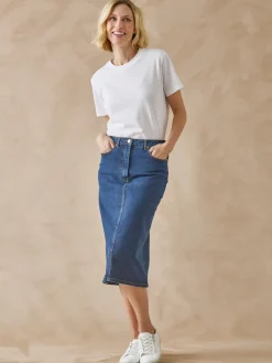 Femme Daxon Jupe en denim