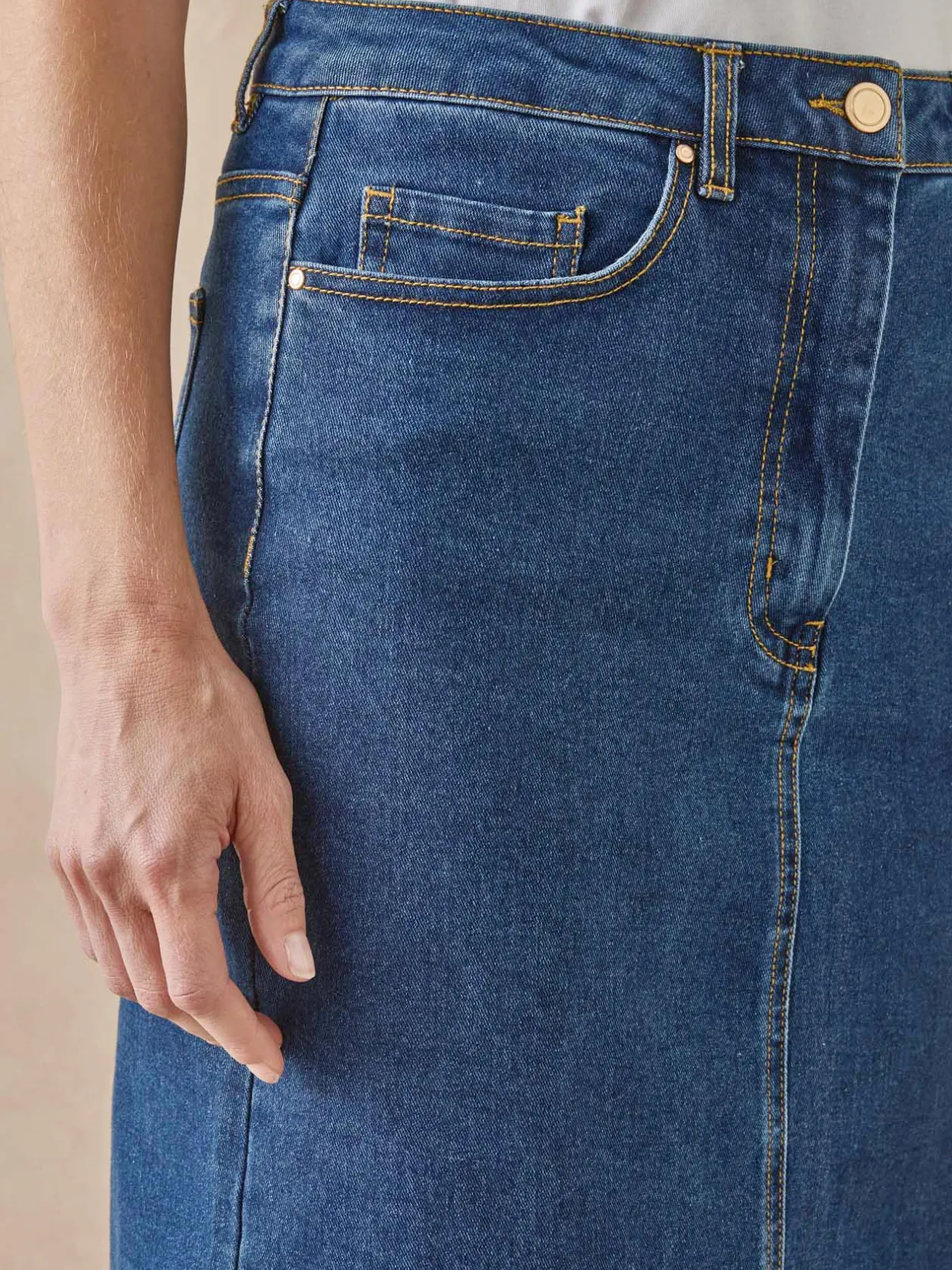 Femme Daxon Jupe en denim