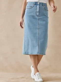 Femme Daxon Jupe en denim