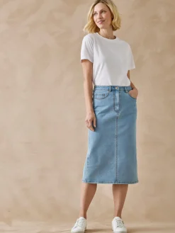 Femme Daxon Jupe en denim