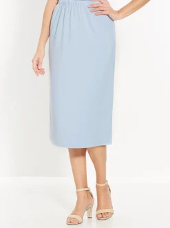 Femme Daxon Jupe en maille vous mesurez + d'1,60m