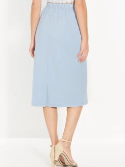 Femme Daxon Jupe en maille vous mesurez + d'1,60m