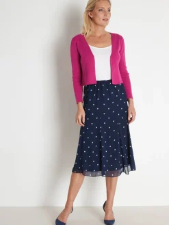 Femme Daxon Jupe forme évasée élastiquée