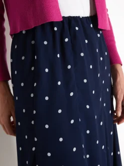 Femme Daxon Jupe forme évasée élastiquée