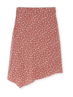 Femme Daxon Jupe élastiquée asymétrique