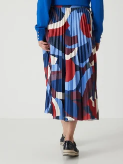 Femme Daxon Jupe élastiquée plissé soleil