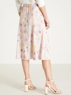 Femme Daxon Jupe élastiquée évasée en maille