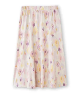 Femme Daxon Jupe élastiquée évasée en maille