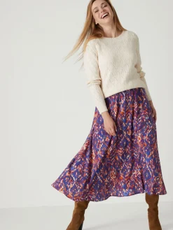 Femme Daxon Jupe longue élastiquée