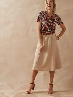 Femme Daxon Jupe mi-longue évasée