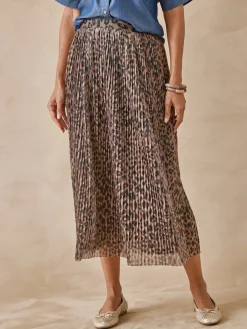 Femme Daxon Jupe plissée en résille